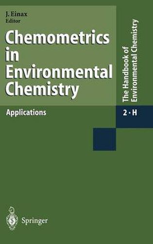 Cover image for Chemometrics in Environmental Chemistry - Applications