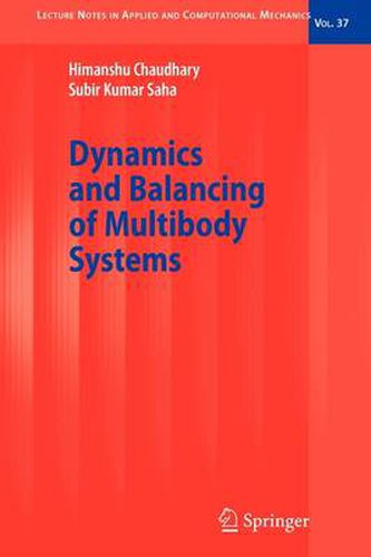 Cover image for Dynamics and Balancing of Multibody Systems