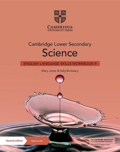 Cover image for Cambridge Lower Secondary Science English Language Skills Workbook 9 with Digital Access (1 Year)