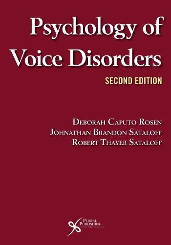 Cover image for Psychology of Voice Disorders