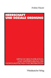 Cover image for Herrschaft und Soziale Ordnung