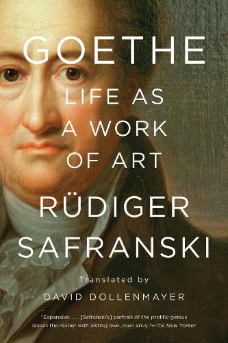 Cover image for Goethe: Life as a Work of Art