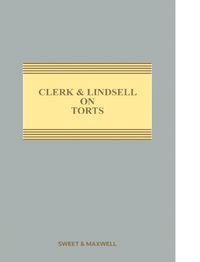 Cover image for Clerk & Lindsell on Torts