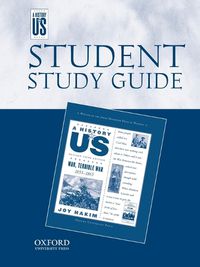 Cover image for War, Terrible War Middle/High School Student Study Guide, a History of Us: Student Study Guide Pairs with a History of Us: Book Six