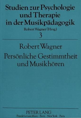 Cover image for Persoenliche Gestimmtheit Und Musikhoeren