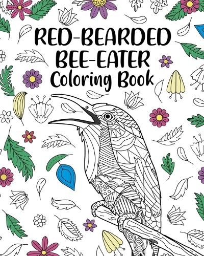 Cover image for Red-Bearded Bee-Eater Coloring Book