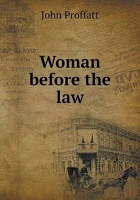 Cover image for Woman before the law