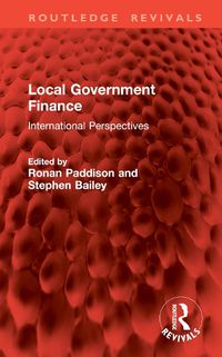 Cover image for Local Government Finance