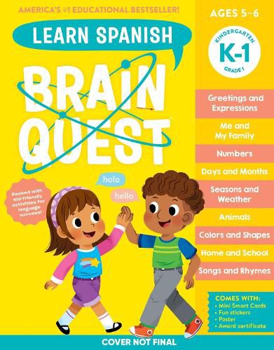 Cover image for Brain Quest Workbook: Learn Spanish