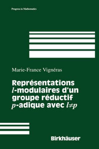 Representations L-Modulaires D'UN Groupe Reducti