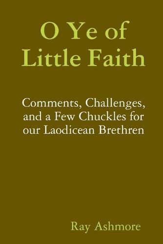 Cover image for O Ye of Little Faith