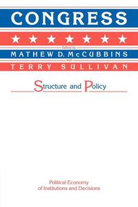 Cover image for Congress: Structure and Policy