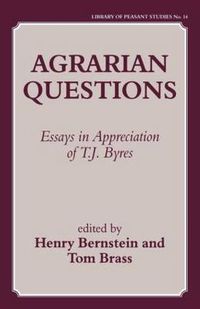 Cover image for Agrarian Questions: Essays in Appreciation of T. J. Byres