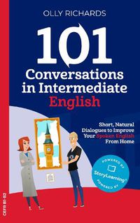 Cover image for 101 Conversations in Intermediate English