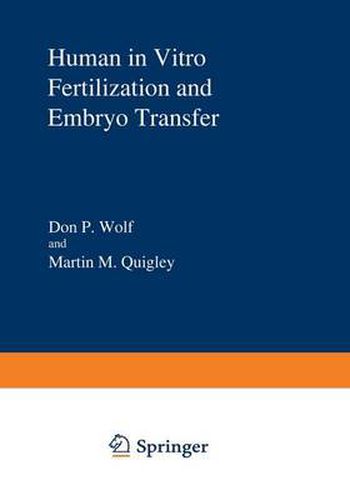 Cover image for Human in Vitro Fertilization and Embryo Transfer