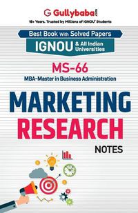 Cover image for MS-66 Marketing Research