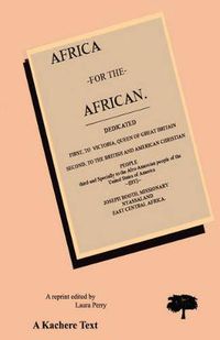 Cover image for Africa for the African