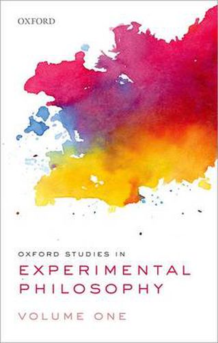 Cover image for Oxford Studies in Experimental Philosophy, Volume  1