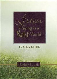 Cover image for Listen Leader Guide