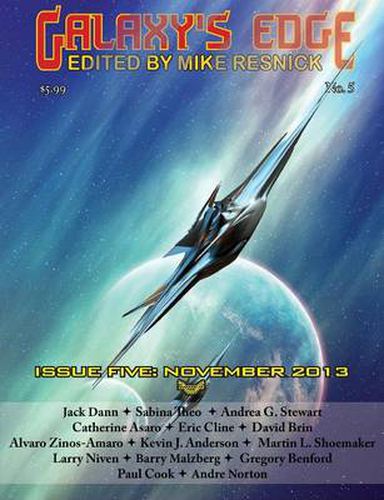 Cover image for Galaxy's Edge Magazine: Issue 5, November 2013