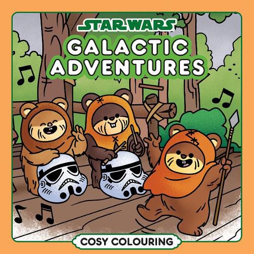 Cover image for Star Wars Cosy Colouring: Galactic Adventures