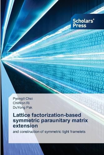 Cover image for Lattice factorization-based symmetric paraunitary matrix extension