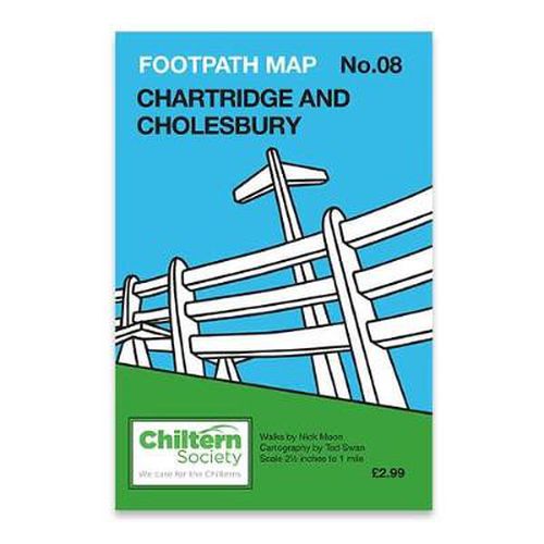 Cover image for Chiltern Society Footpath Map No. 8 - Chartridge and Cholesbury