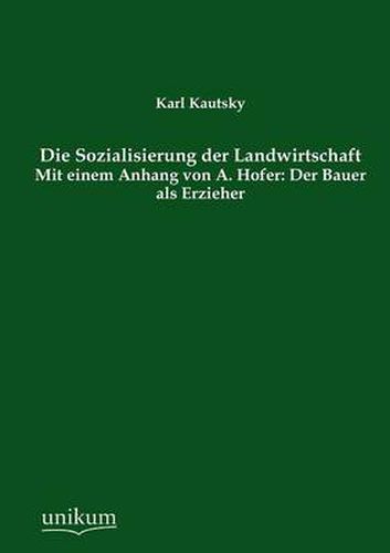 Die Sozialisierung Der Landwirtschaft