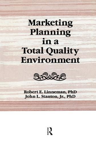 Cover image for Marketing Planning in a Total Quality Environment