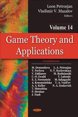 Cover image for Game Theory & Applications: Volume 14