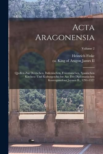 Cover image for Acta Aragonensia