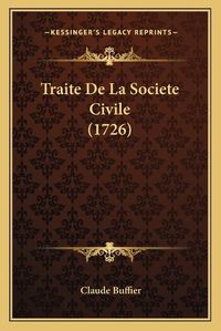 Cover image for Traite de La Societe Civile (1726)