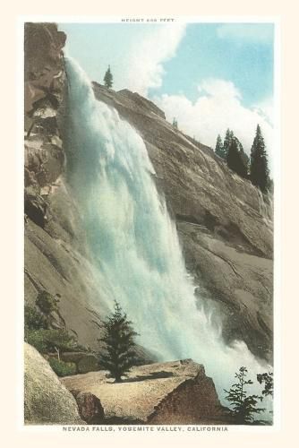 Cover image for The Vintage Journal Nevada Falls, Yosemite, California