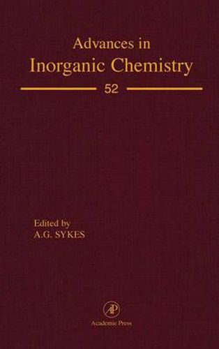 Cover image for Advances in inorganic Chemistry