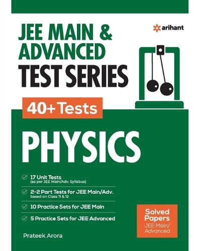 Cover image for Jee Main & Advanced Test Series 40+ Tests Physics