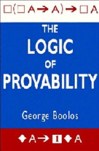 Cover image for The Logic of Provability