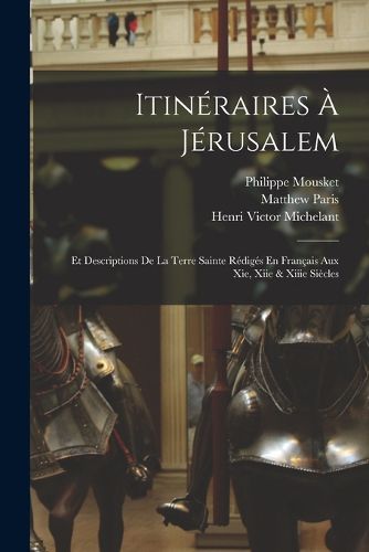 Cover image for Itineraires A Jerusalem