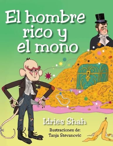 Cover image for El hombre rico y el mono