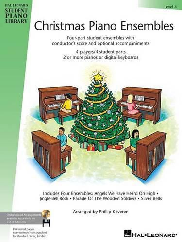 Cover image for Christmas Piano Ensembles: Level 4