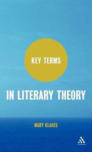 Cover image for Key Terms in Literary Theory