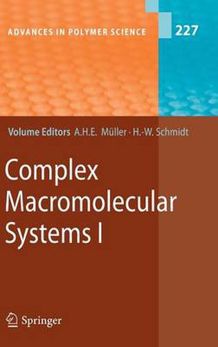 Complex Macromolecular Systems I