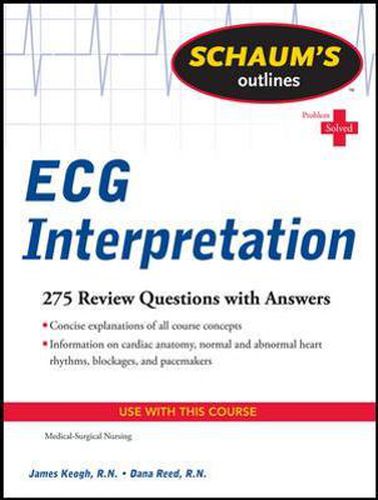 Cover image for Schaum's Outline of ECG Interpretation