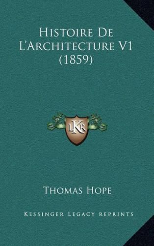 Histoire de L'Architecture V1 (1859)