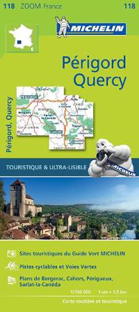 Cover image for Quercy Perigord - Zoom Map 118: Map