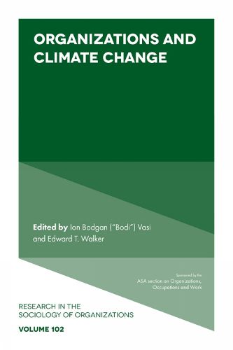 Cover image for Organizations and Climate Change
