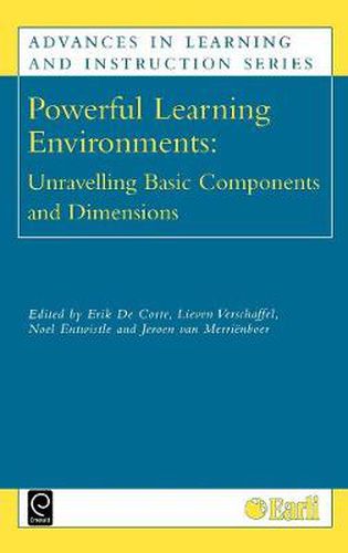 Cover image for Powerful Learning Environments: Unravelling Basic Components and Dimensions