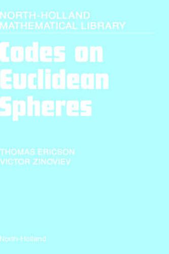 Cover image for Codes on Euclidean Spheres