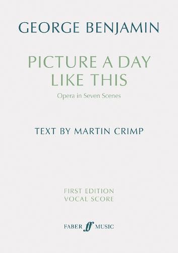 Picture a day like this (First Edition Vocal Score)