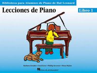 Cover image for Piano Lessons Book 1 - Spanish Edition