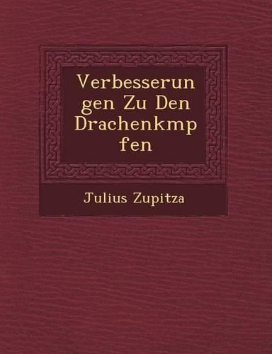 Cover image for Verbesserungen Zu Den Drachenk Mpfen